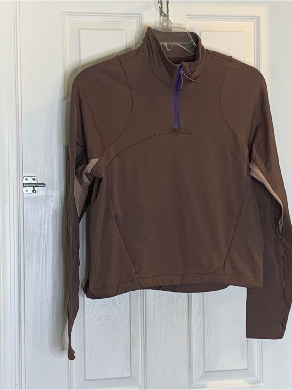 Lululemon Tech Fleece Hiking 1/4 Zip Pullover
Dark Oxide / Pink Clay Size 10 - Picture 4 of 10